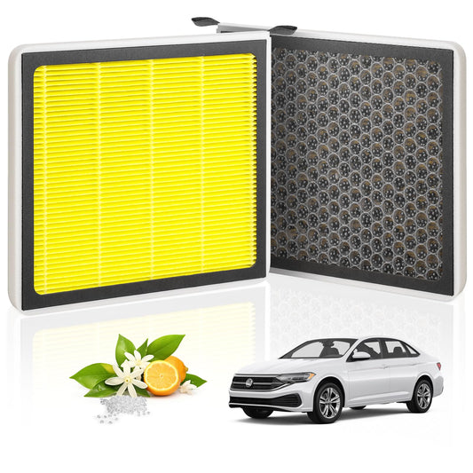 Cabin Air Filter CF11643 Fits VW 2018-2024 Atlas, 2015-2023 GTI, 2018-2024 Tiguan, 2019-2024 Jetta, 2015-2021 Golf, AUDI A3 Q3 T